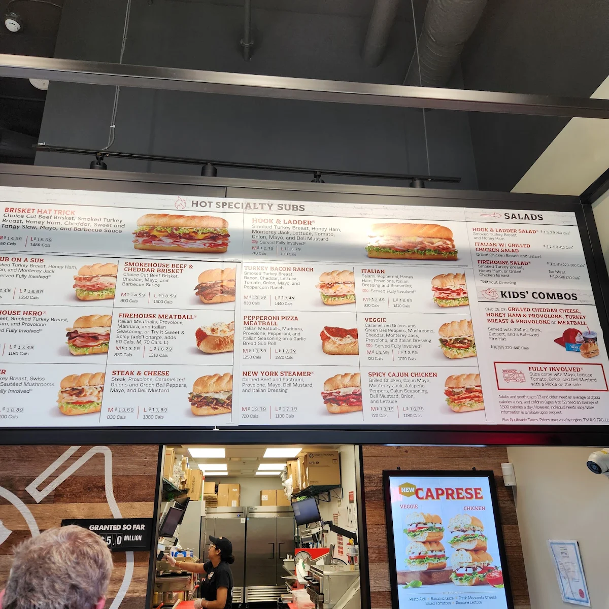 Menu, Firehouse Subs Vancouver Renfrew