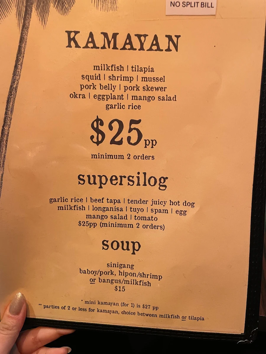Menu photo 1