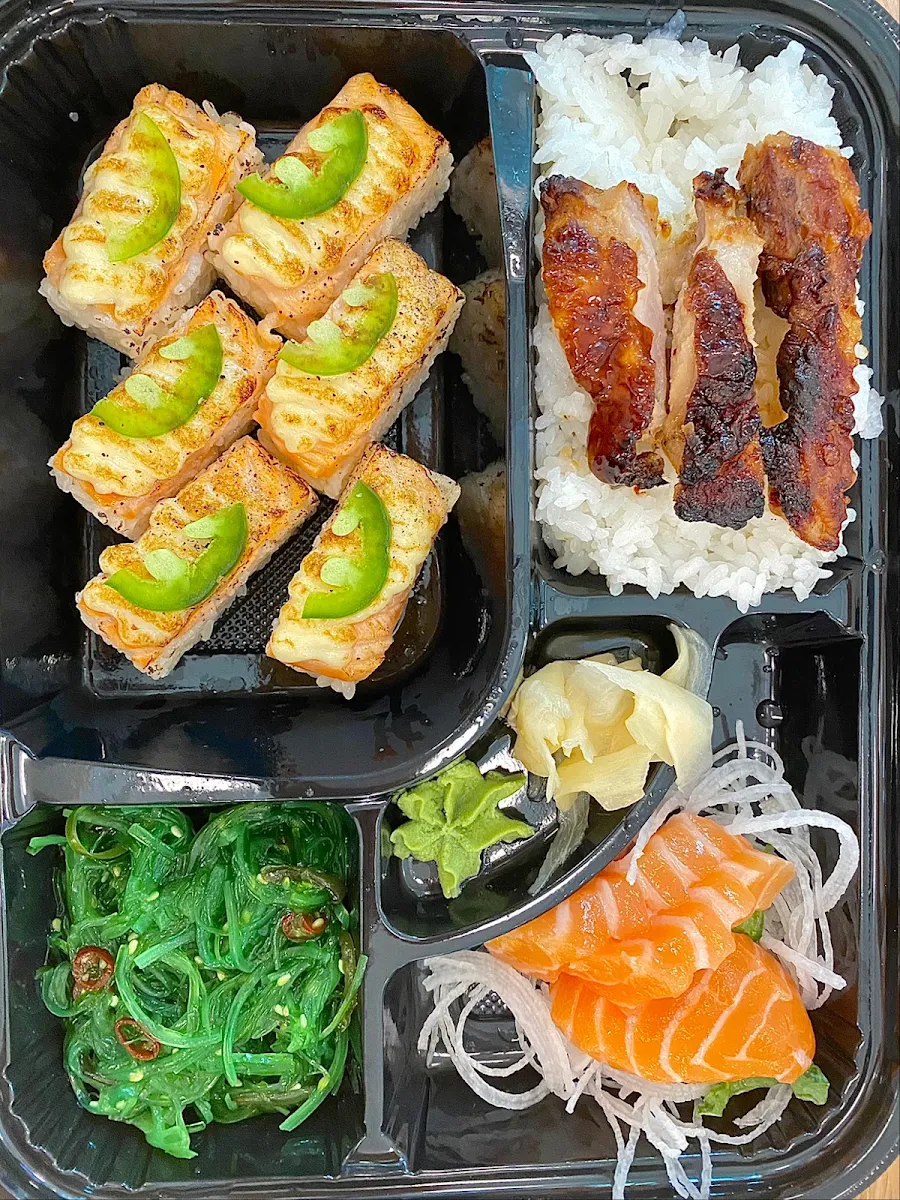Salmon Bento