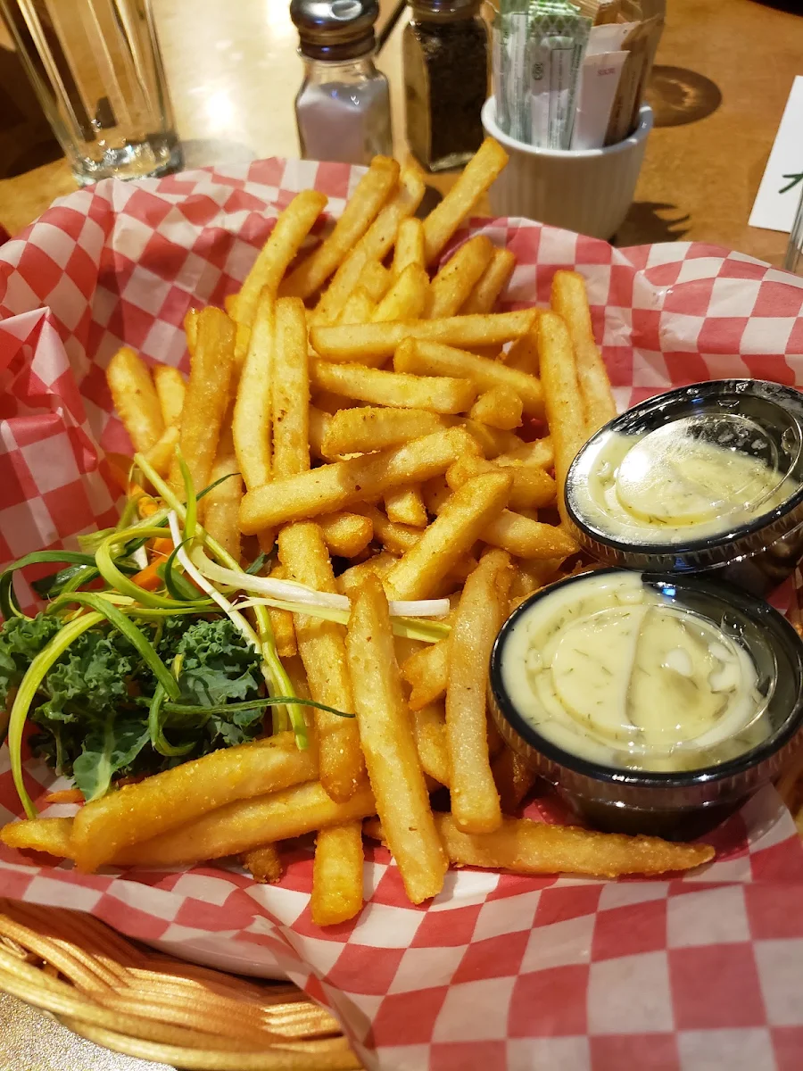 Fries and Honey Dill Sauce
