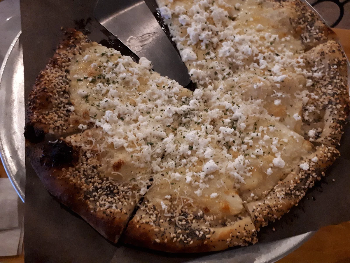 Everything Bagel Pizza
