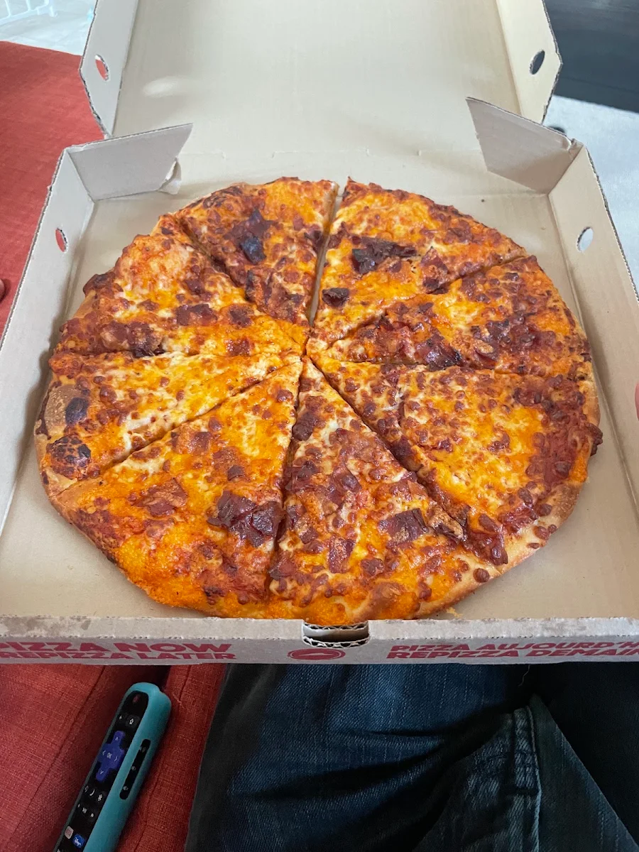 Cheddar Bacon Ranch Pizza