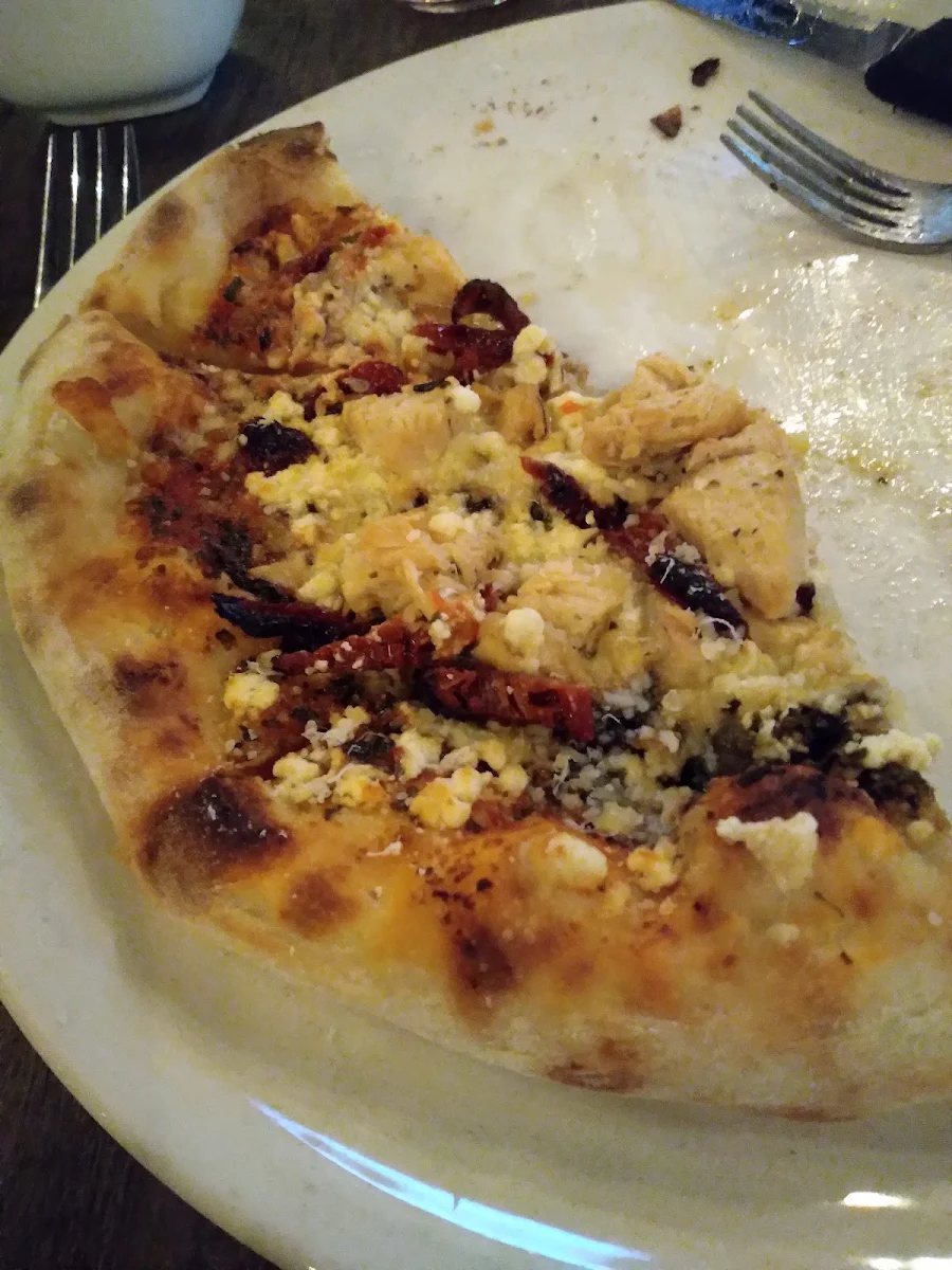 Pesto Chicken Pizza