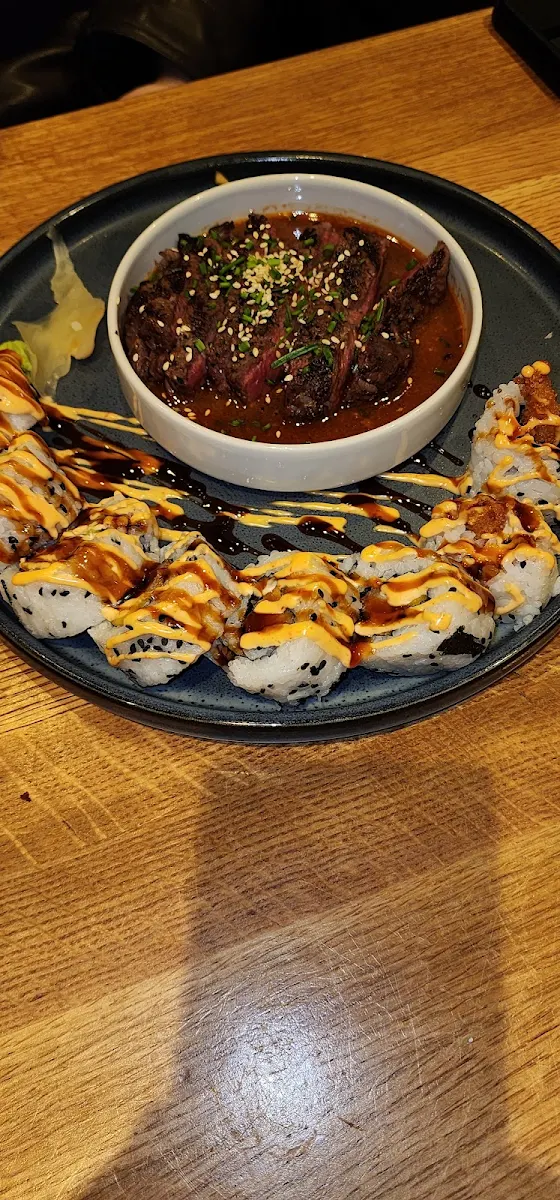 Steak and Sushi