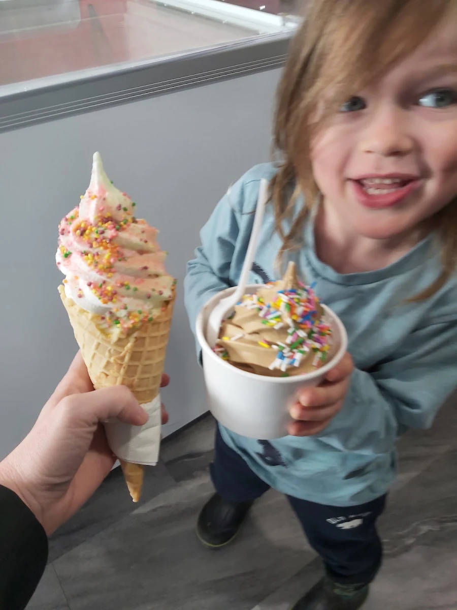 Dole Whip with Freeze Dried Nerds