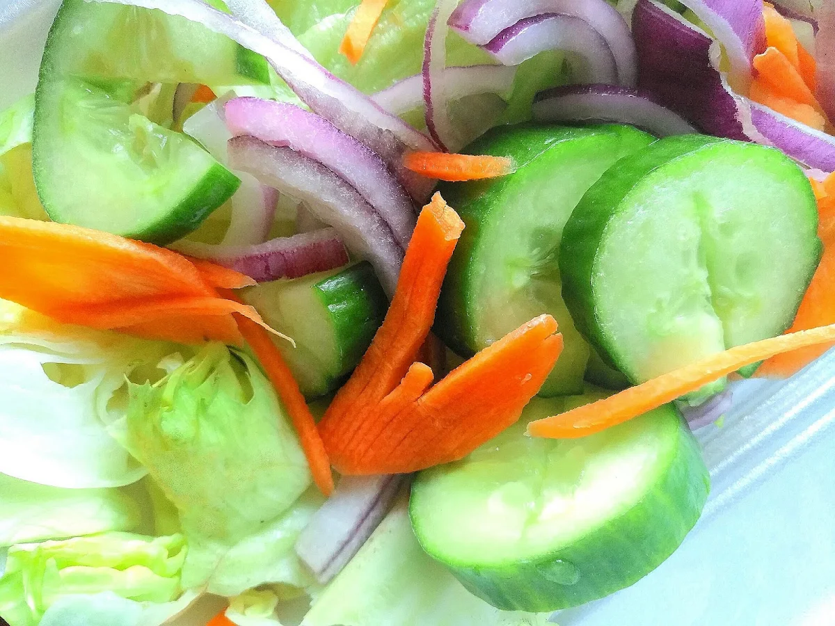 Salad, Usmania Grill