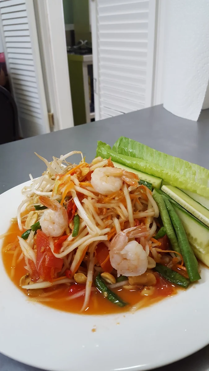 Papaya Salad Add Shrimp