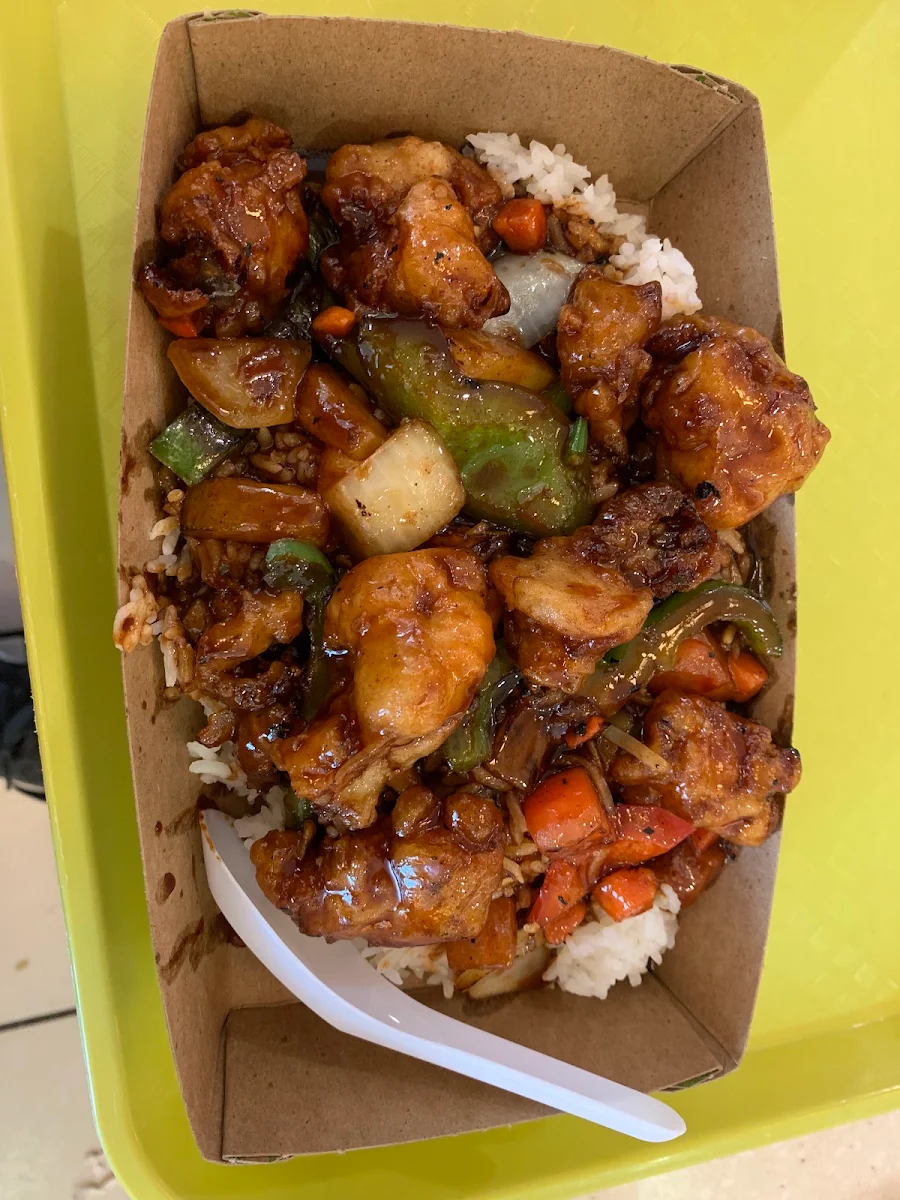 General TSO's Chicken, Thai Express Restaurant Burnaby