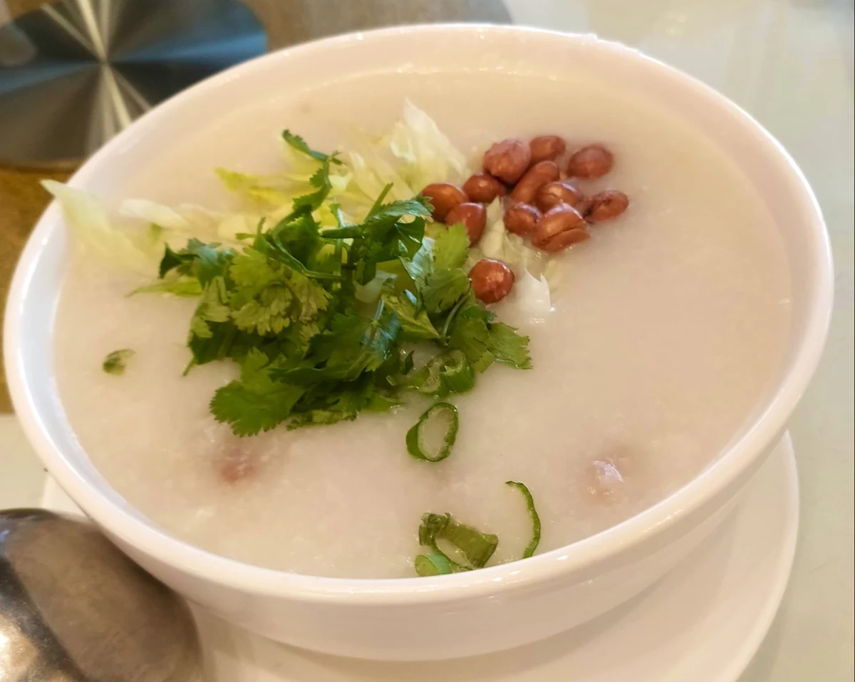 Congee, Royal Garden Seafood Restaurant
