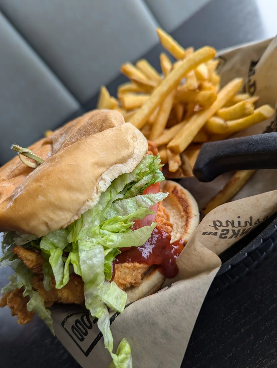 Fried Chicken Sandwich Combo