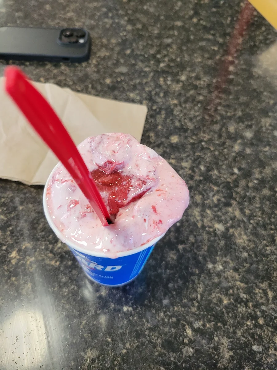 Strawberry Cheesecake Blizzard Treat