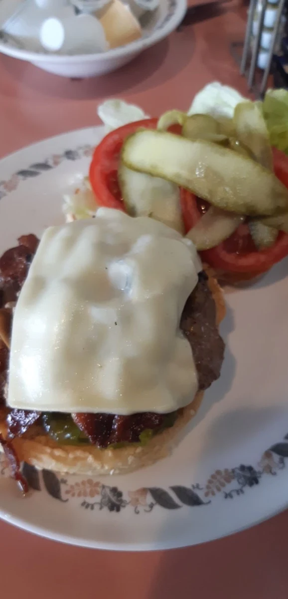 Mushroom Swiss Burger
