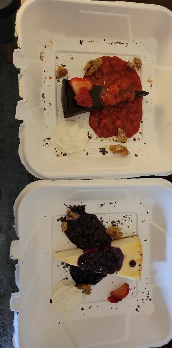 Chocolate Tort with Stawberry New York Cheesecake