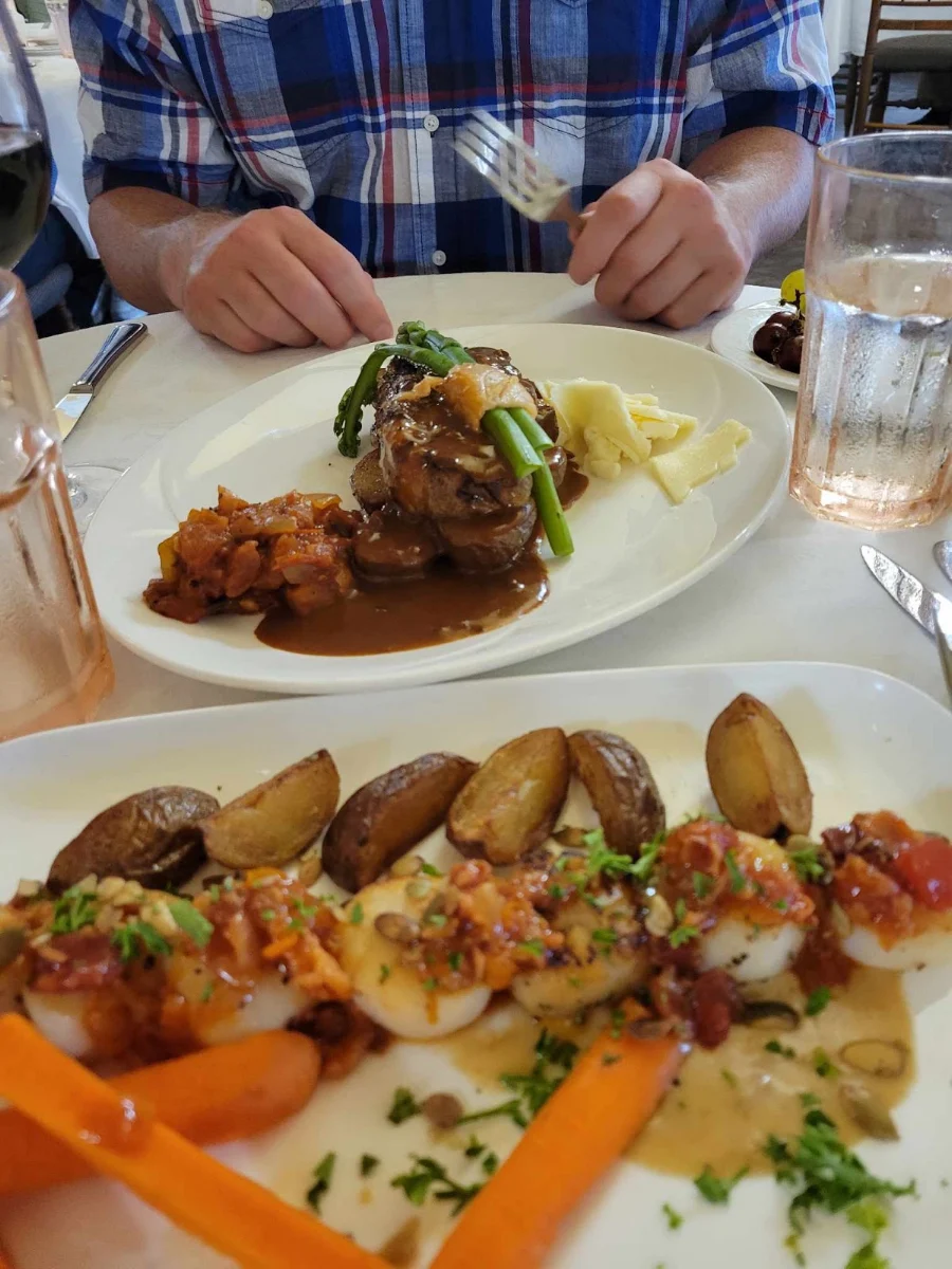 Digby Scallops and Scrunchions Alberta Sirloin Steak