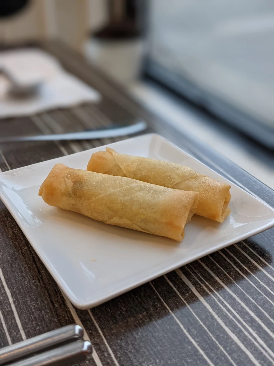 Spring Rolls, Restaurant La Maison de Seoul