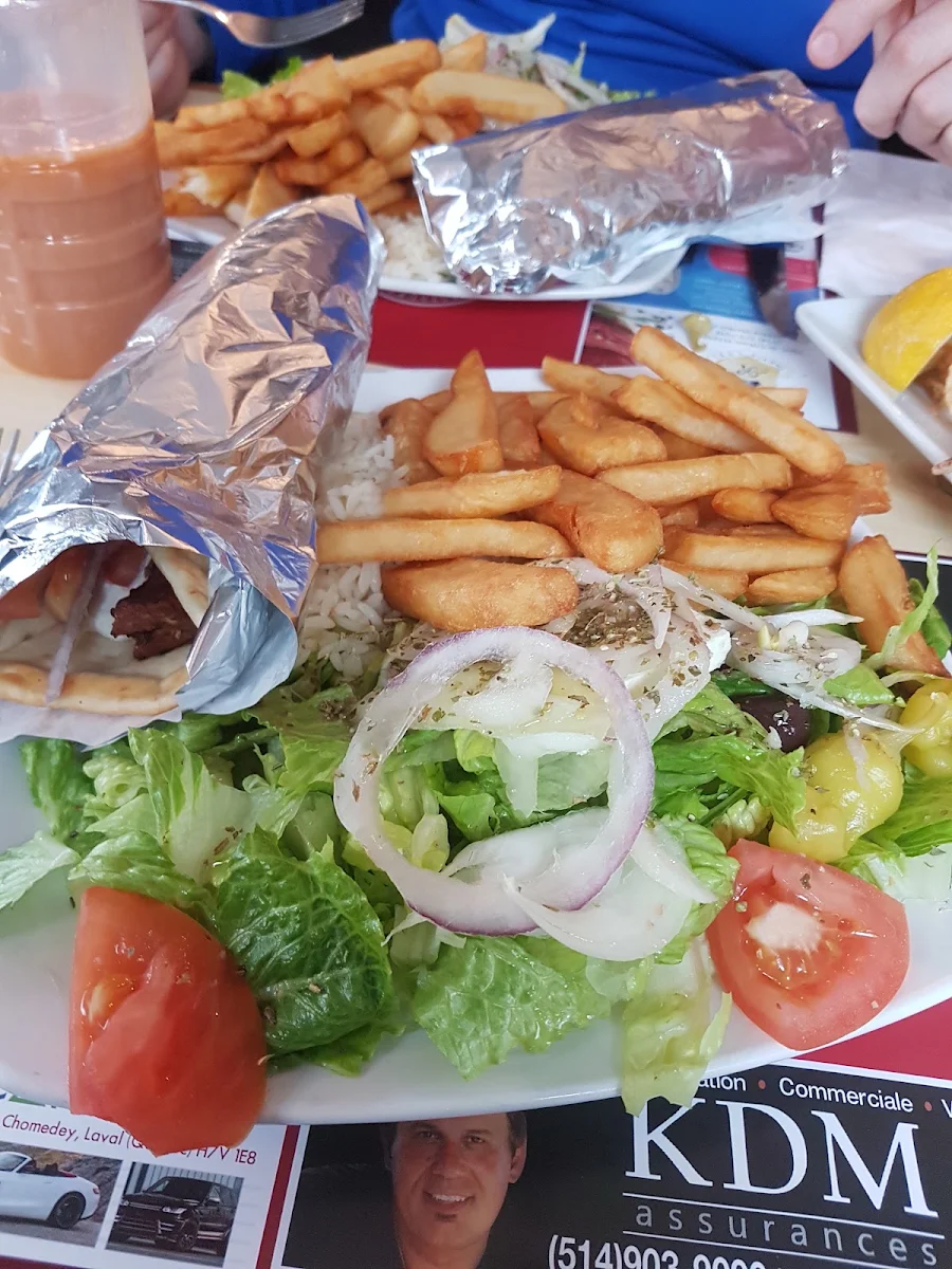 Pork Souvlaki Plate