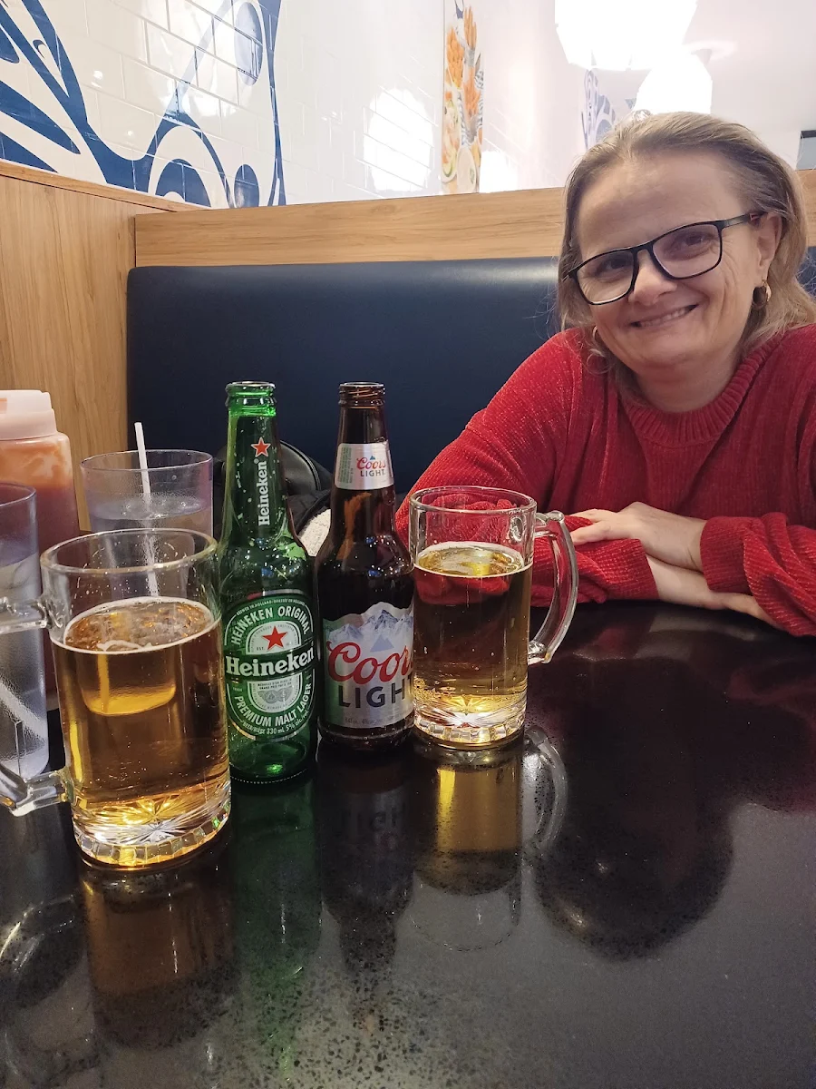 Heineken and Coors Light