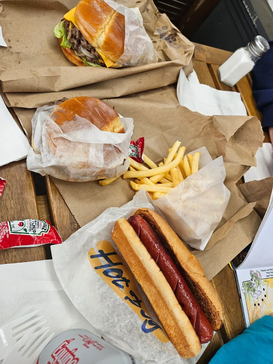Charred Hot Dog - Combo with Fries and Drink