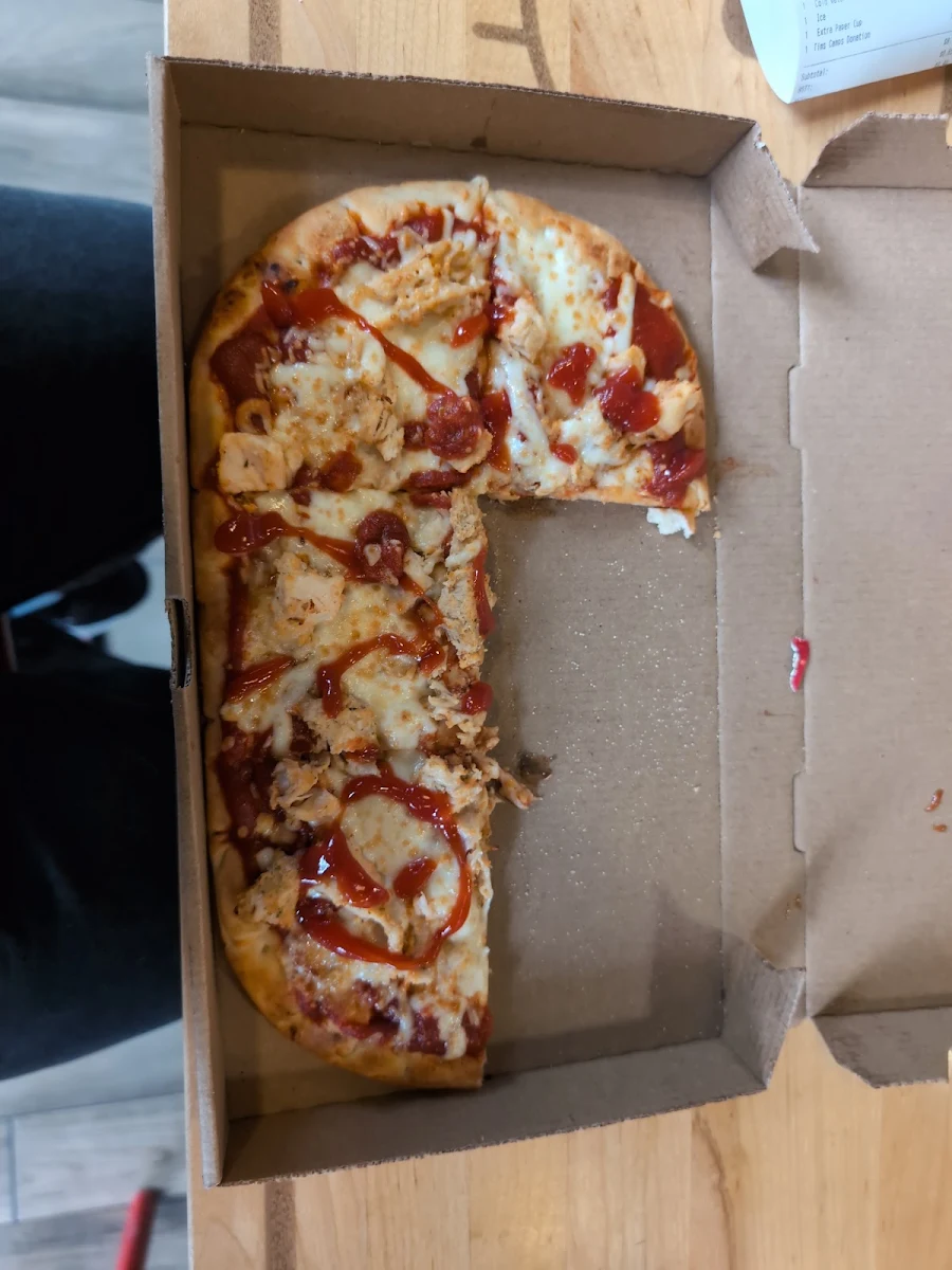 Chicken Parmesan Flatbread Pizza
