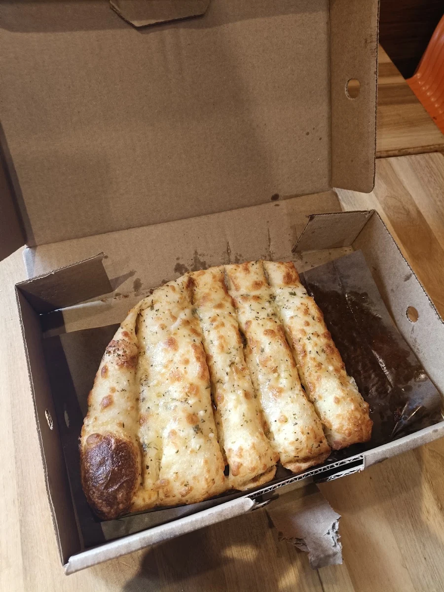 Half Moon Cheesy Bread