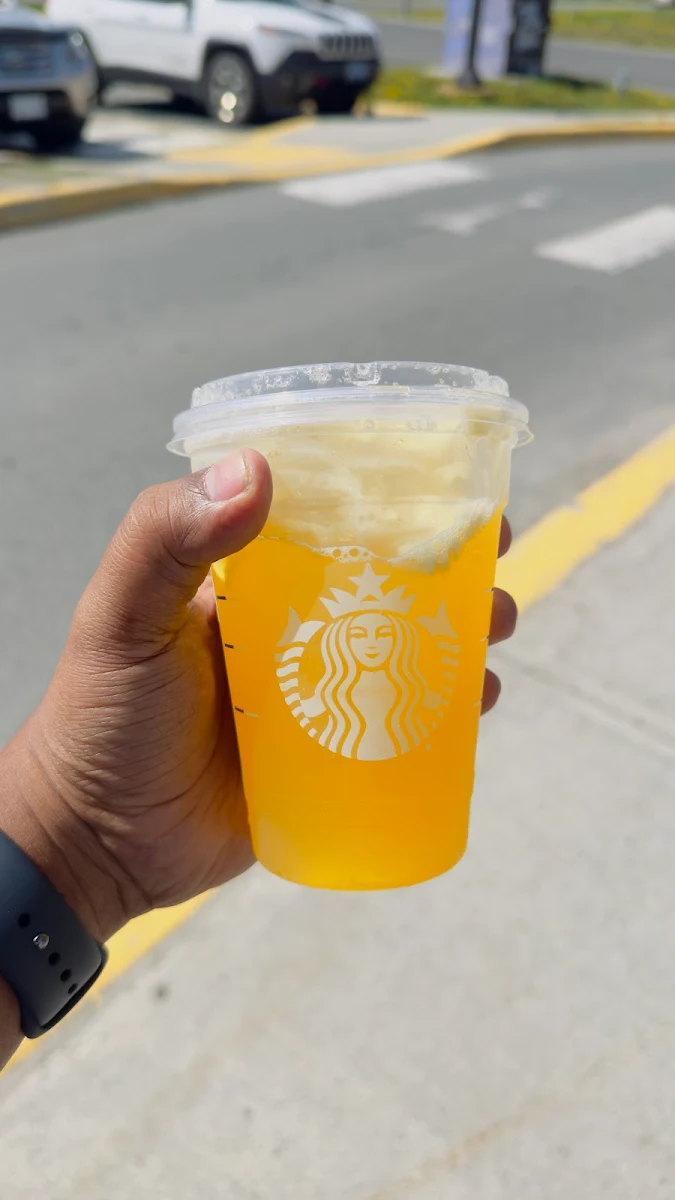 Pineapple Passion Fruit Lemonade