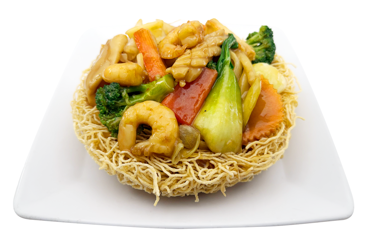 Crispy Fried Egg Noodle