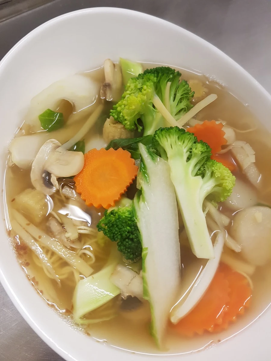 Veggies Noodle Soup