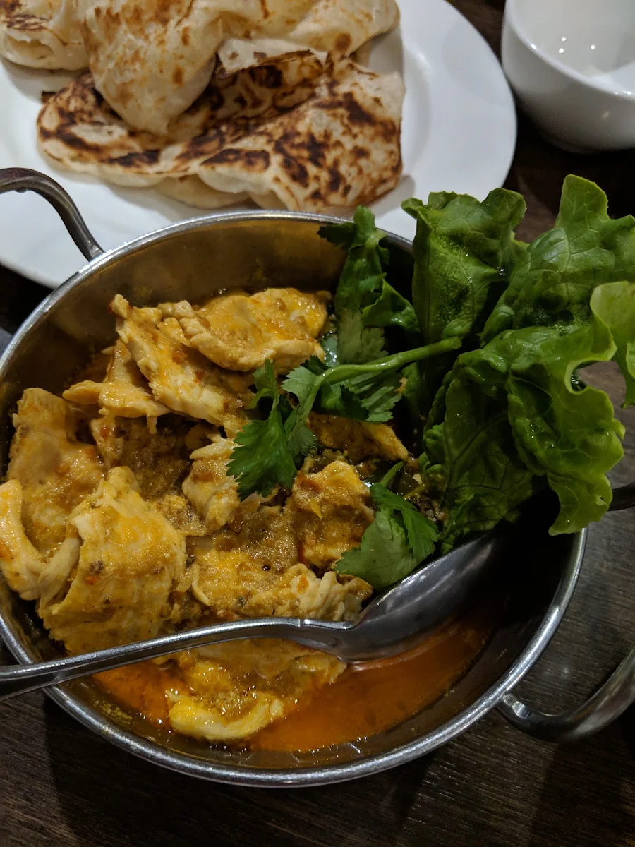 Chicken Curry with Roti