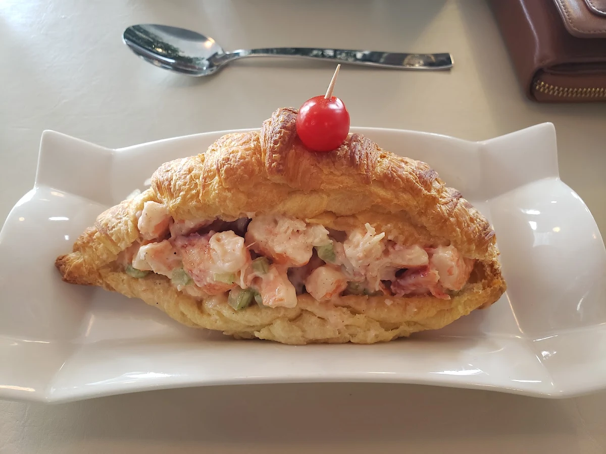 Seafood Roll on Croissant