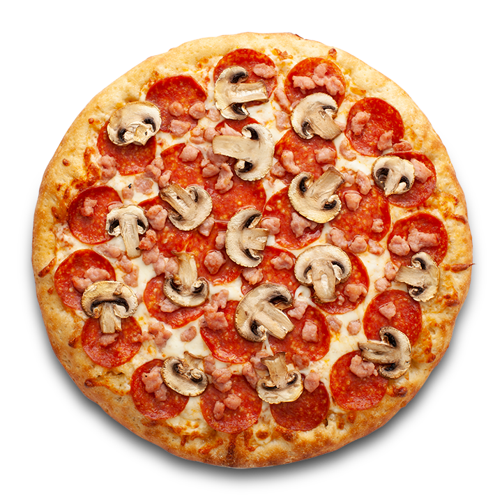 Sausage Mushroom Melt Pizza