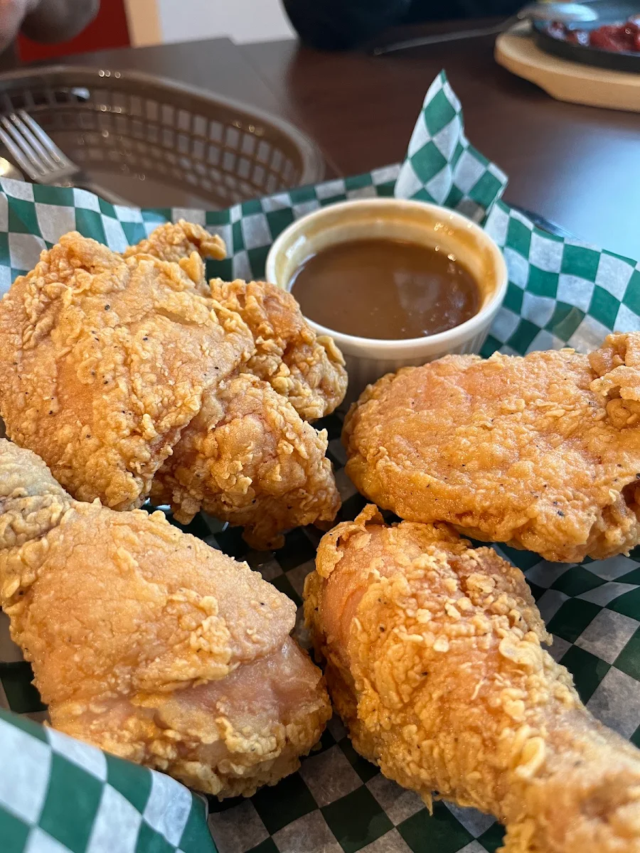 Fried Chicken with Gravy
