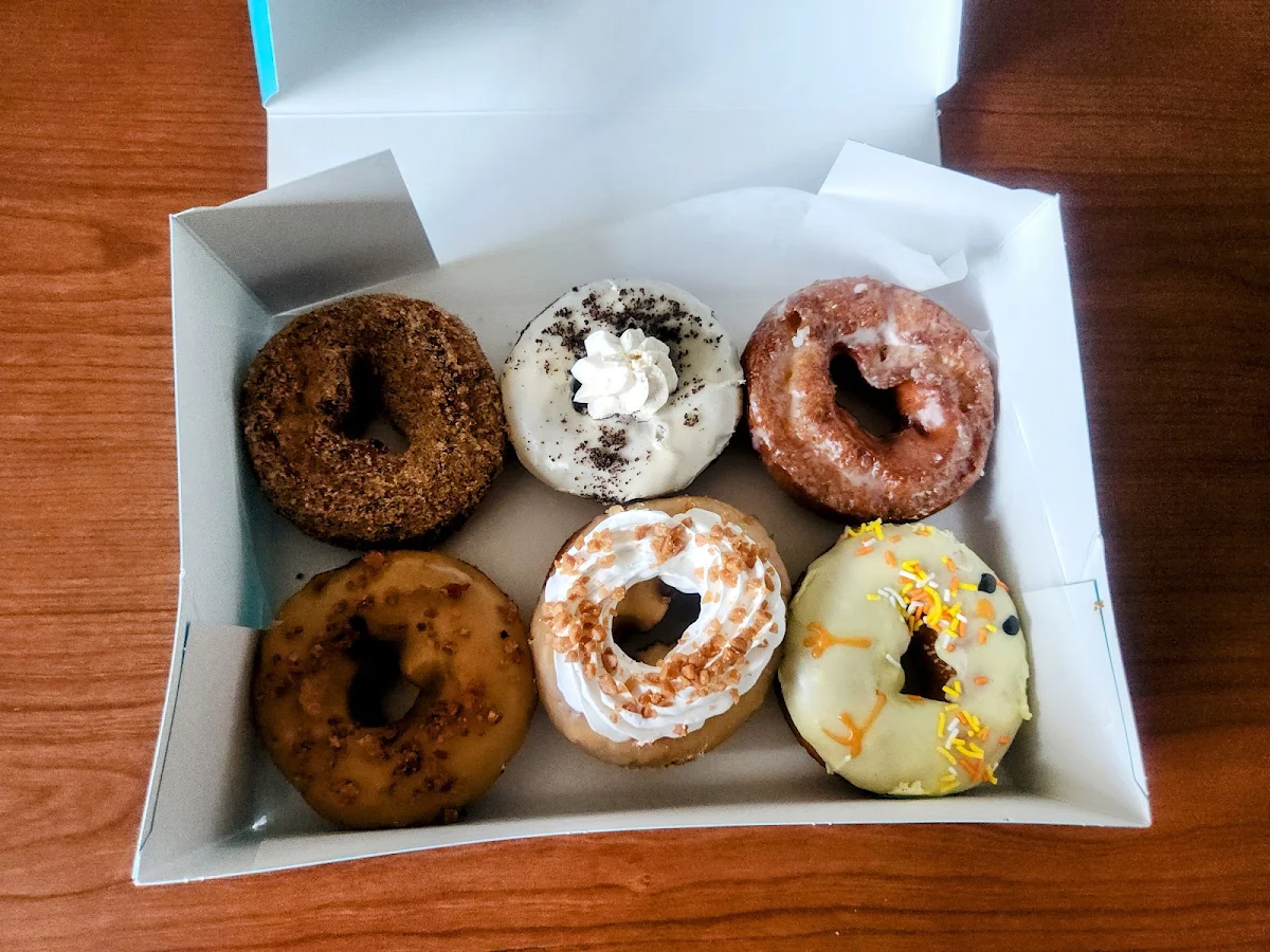Cinnamon Sugar Chocolate Espresso Easter Donut Salted Caramel Honey Glazed Maple Bacon