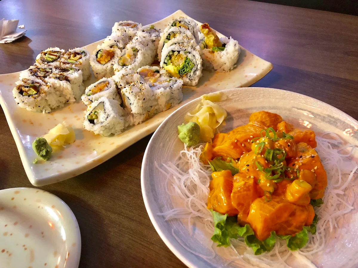 California Roll Agedashi Tofu Assorted Sushi