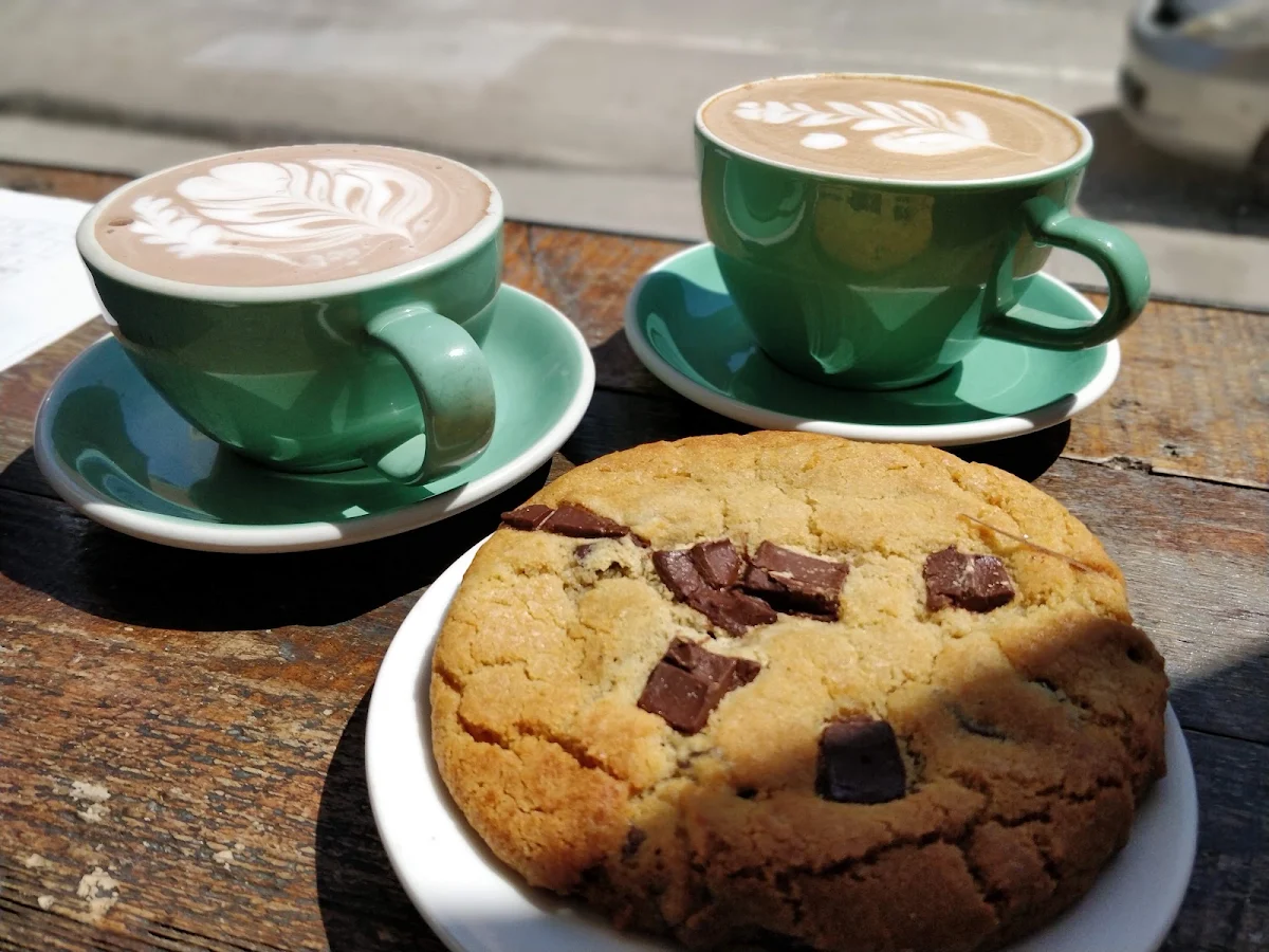 Hot Chocolate Chocolate Chip Cookie