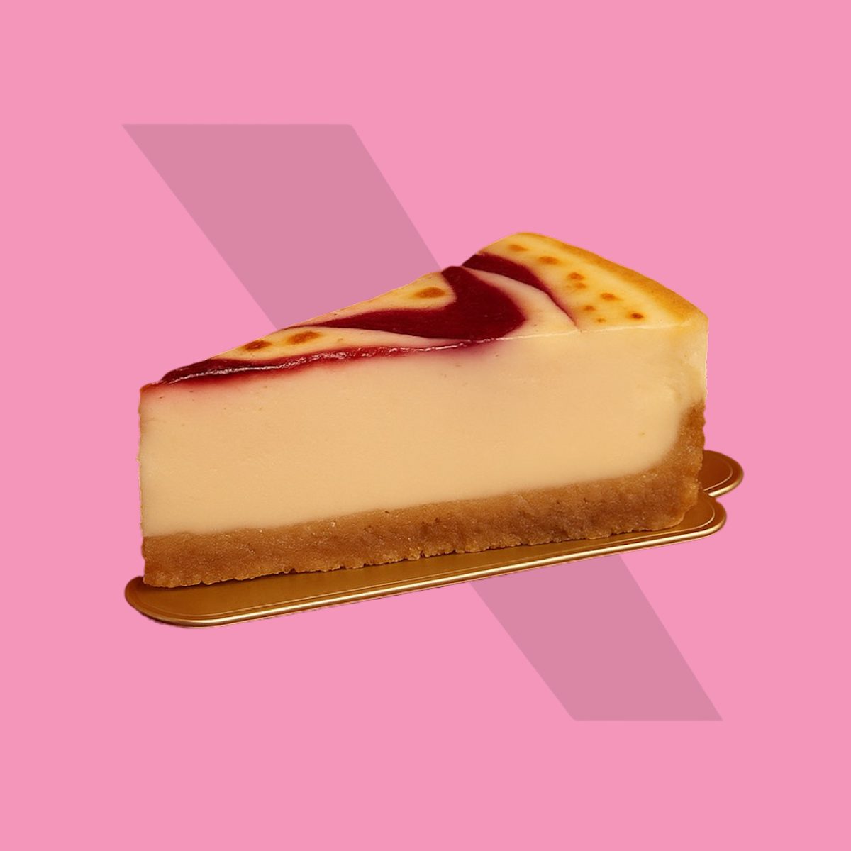 Raspberry Cheesecake Slice