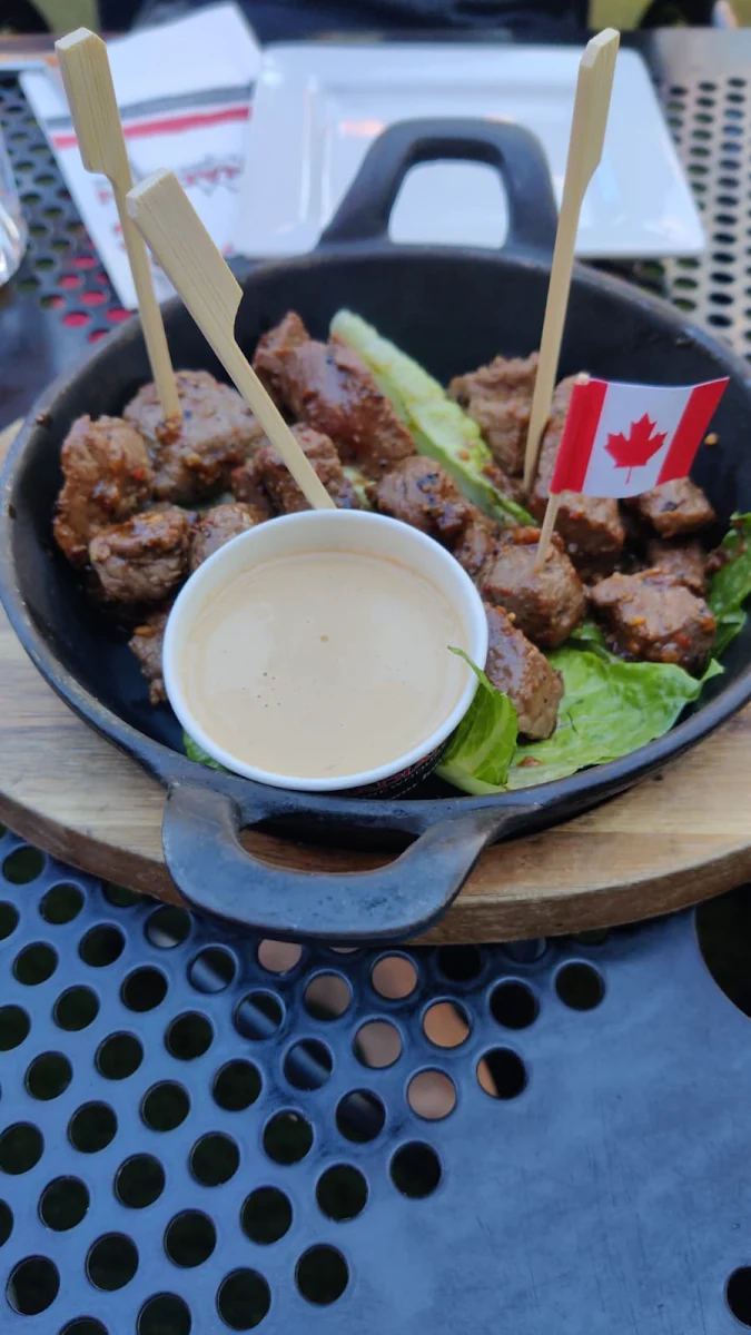 Fried Pickles and Steak Bites