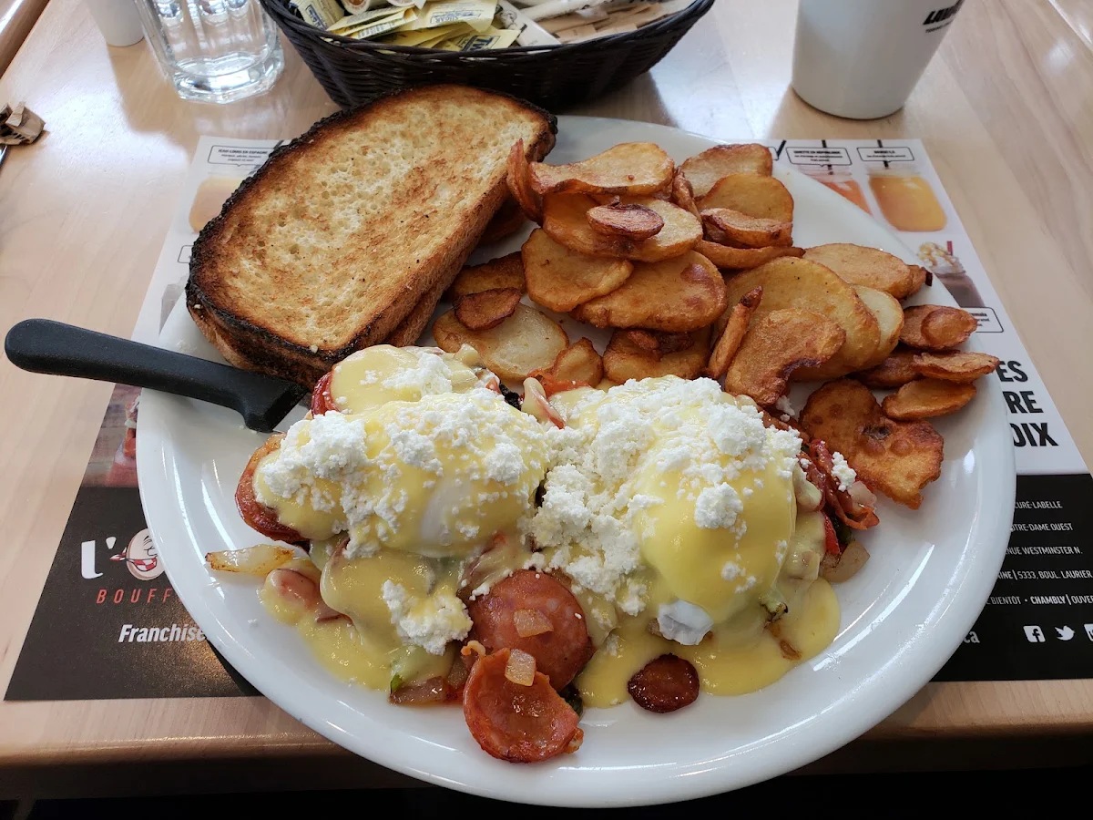 Benedict with Feta Cheese