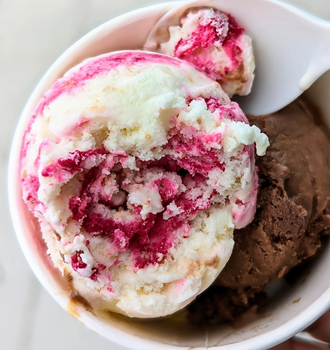 Cherry Cheesecake, Love at First Scoop & Coffee