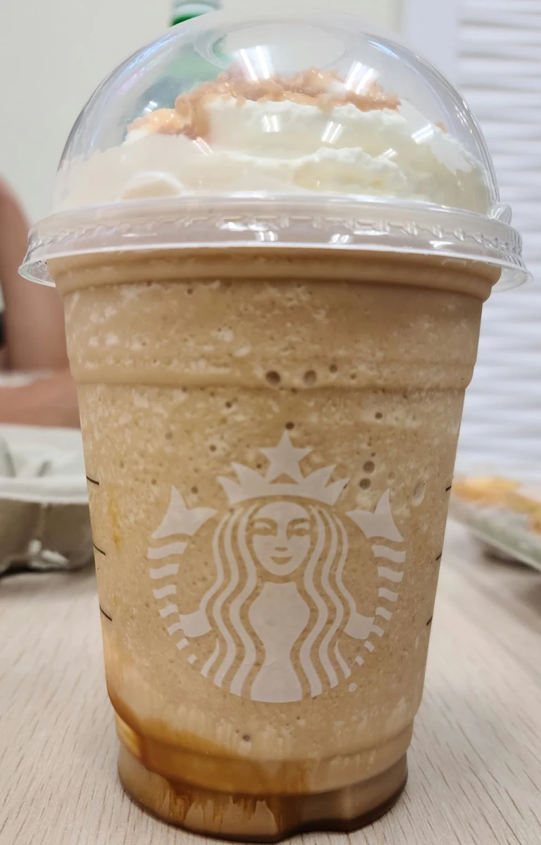 Caramel Ribbon Crunch Frappuccino