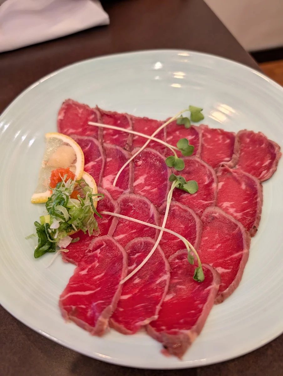 Beef Tataki with Fresh Black Pepper