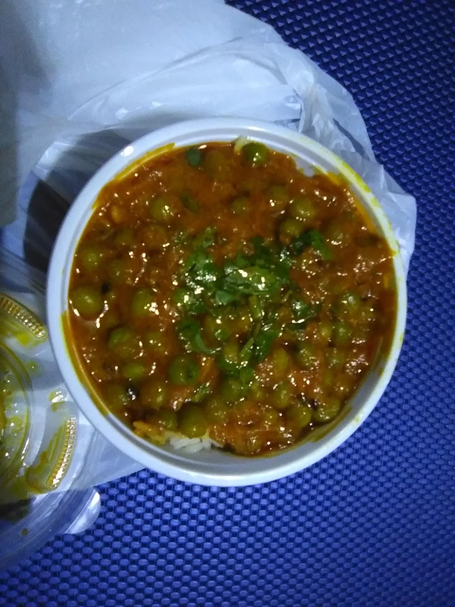 Aloo Matar with Rice