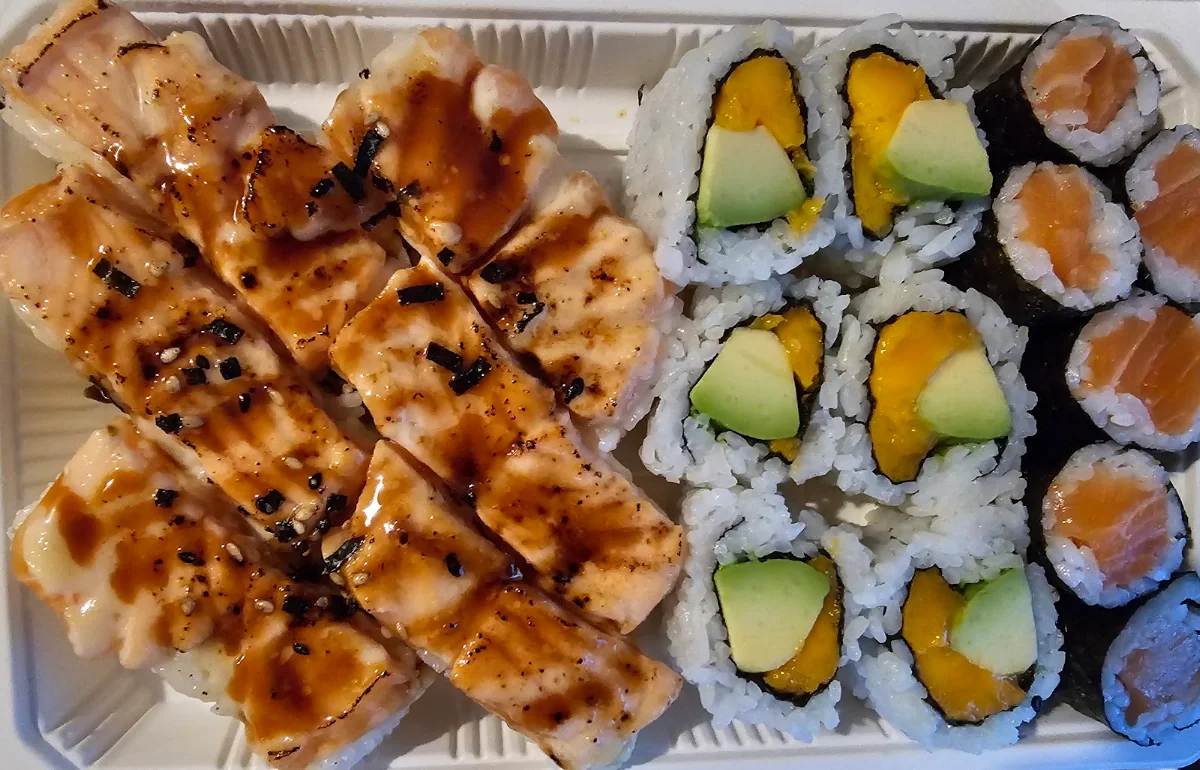 Pressed Salmon Sushi
