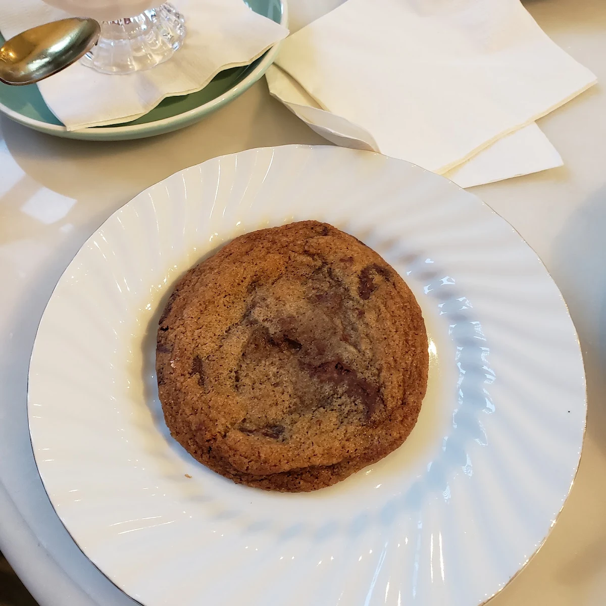 Double Chocolate Cookie with Sea Salt