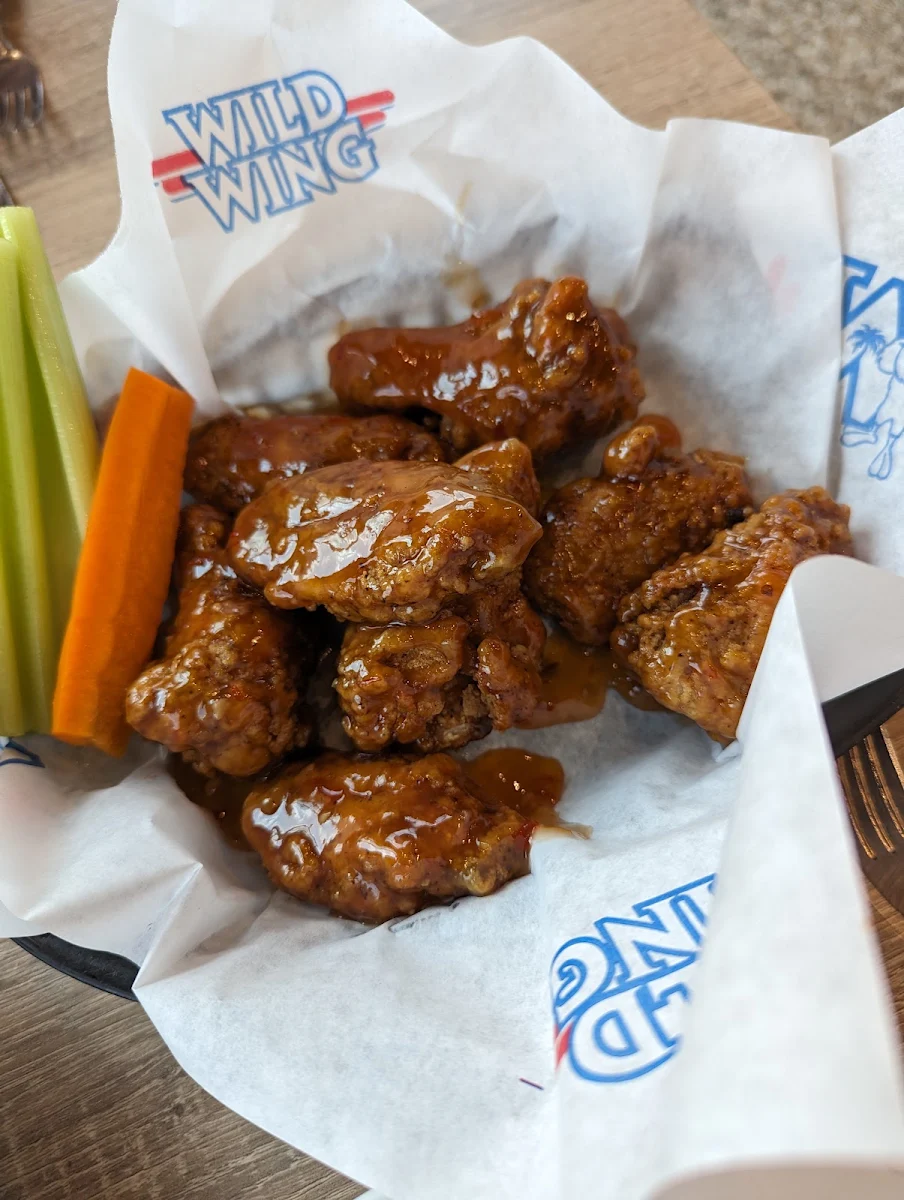 Honey Garlic Chicken Wings