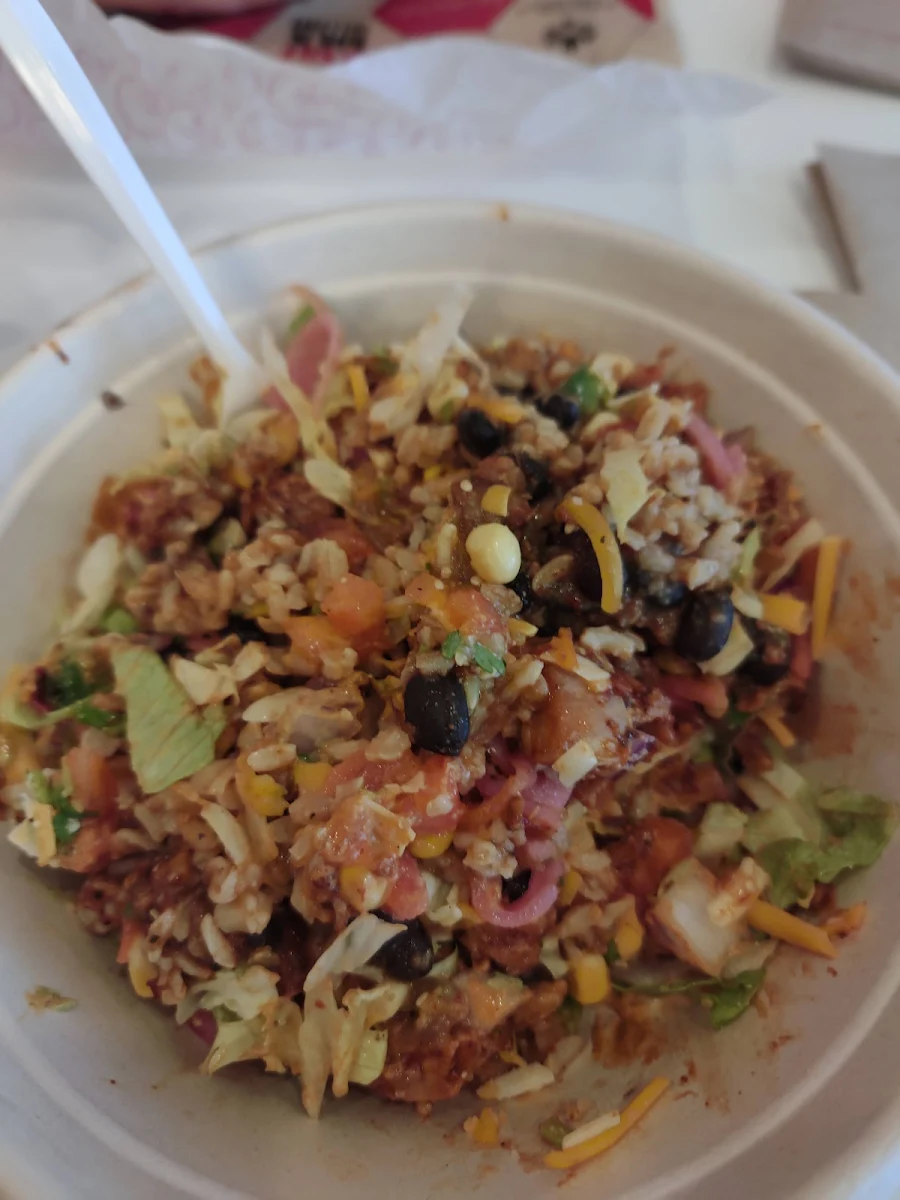 Burrito Bowl with Spicy Chicken
