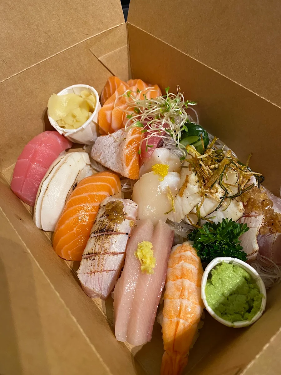 Sushi and Sashimi Combo