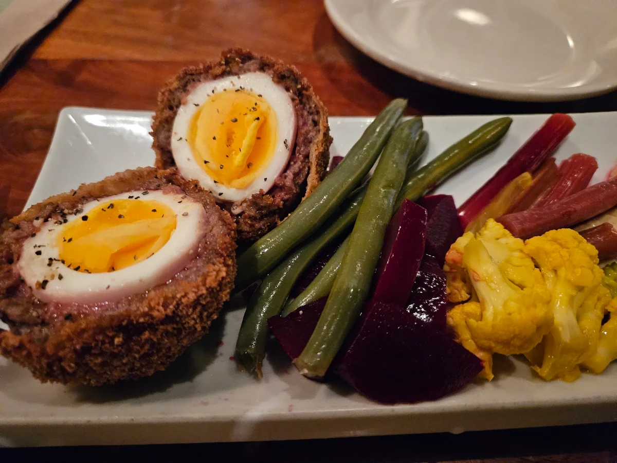Scotch Egg & House Pickles