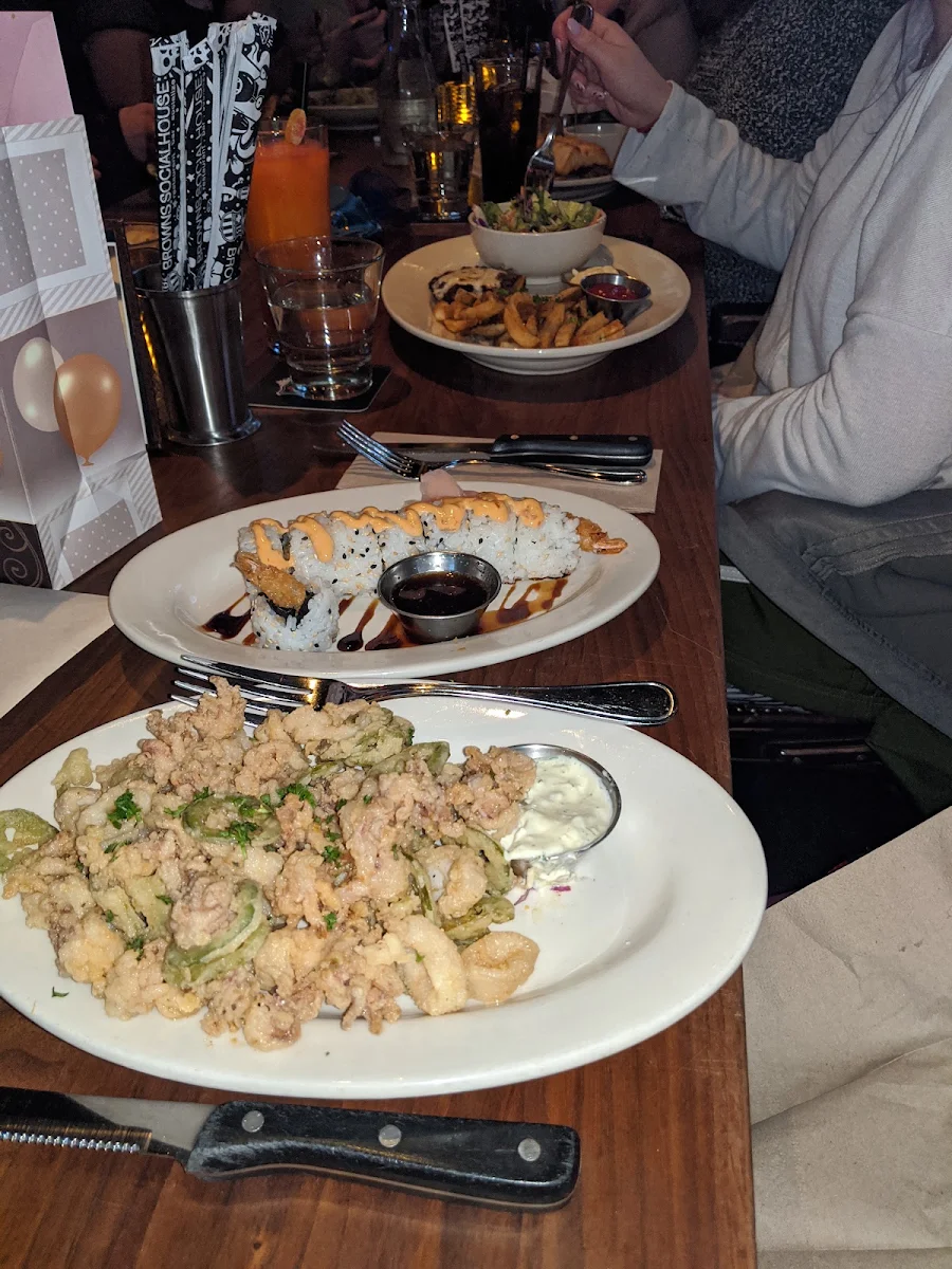 Calamari and Sushi