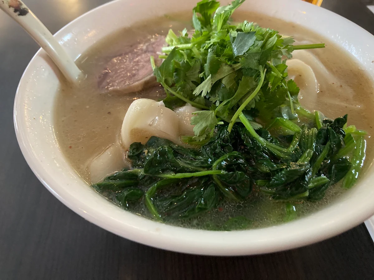 Pork Dumplings Soup Noodle