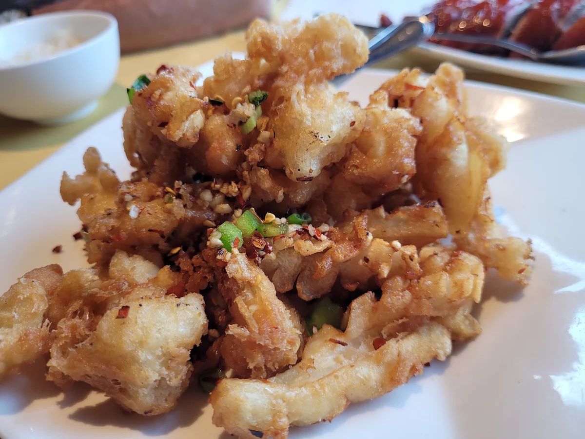 Pan-Fried Squid with Chili and Pepper Salt